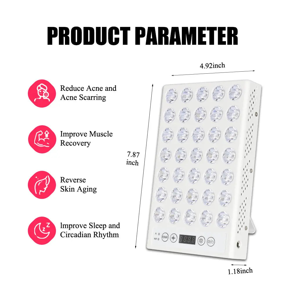 Red Light Therapy Panel Portable Desktop Panel P30